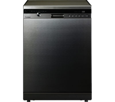 LG D1484CF TrueSteam Full-size Dishwasher - Brushed Steel